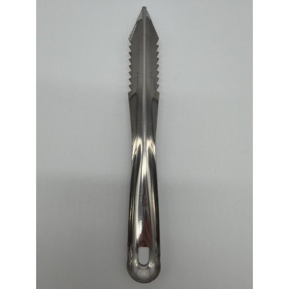 Stainless Steel Garnishing Tool With Serrated Edge 7.5 Inches For Bars & Kitchen